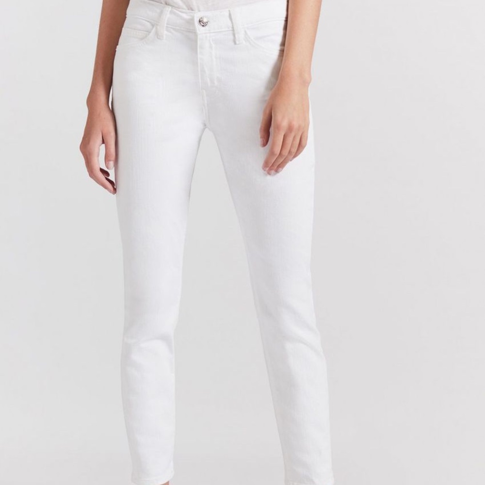 Current/Elliott Skinny Jeans White
